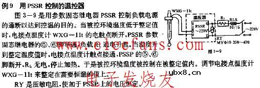 用PSSR控制的温控器电路图