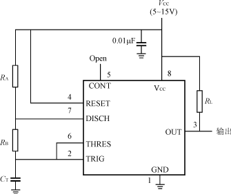 ne555管脚图及内部原理图功能