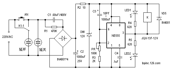 NE555应用电路全集 NE555应用电路全集
