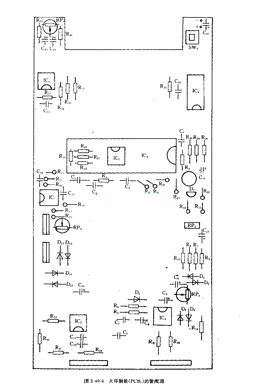 万用表电路图DT930F电路图 万用表电路图DT930F电路图