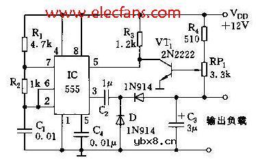 射频探头用负压源电路图 射频探头用负压源电路图