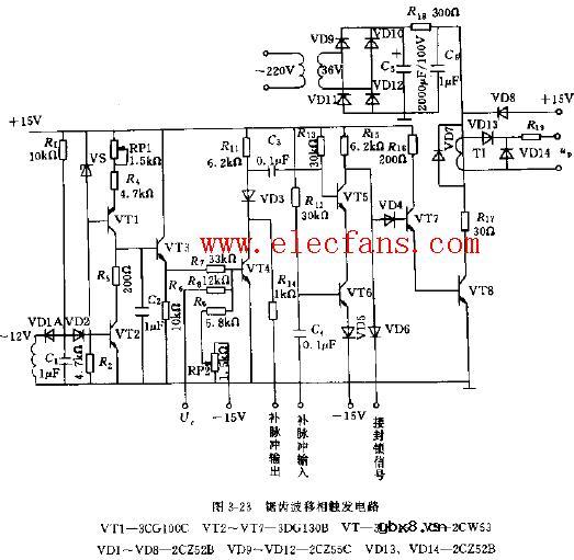 锯齿波移相触发电路