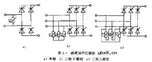 硒堆保护的接法电路图