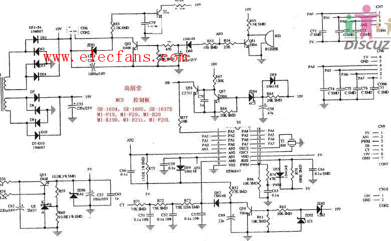 电磁炉检锅原理(附电路图) 电磁炉检锅原理(附电路图)
