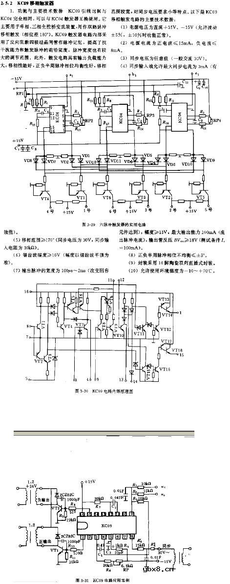 KC09移相触发器电路原理图