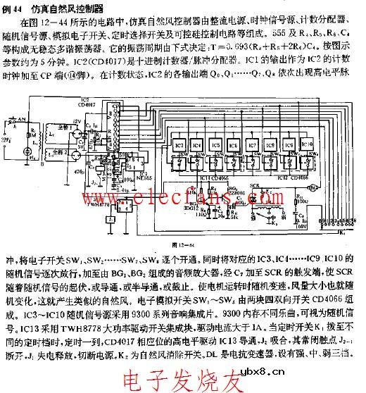 仿真自然风控制器 仿真自然风控制器