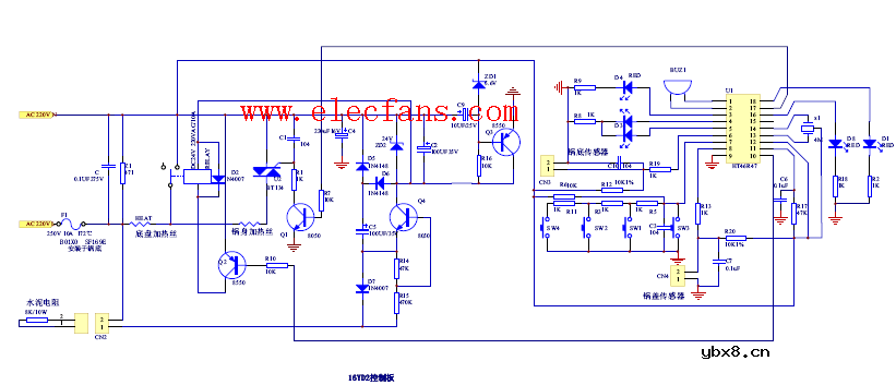 电饭煲的电路图大全