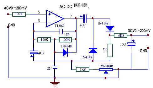 数字电压表电路图 数字电压表电路图