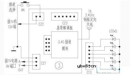 可视门铃电路图 可视门铃电路图