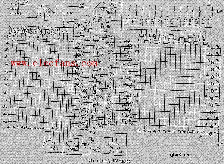 CKQ-12J控制器电路图