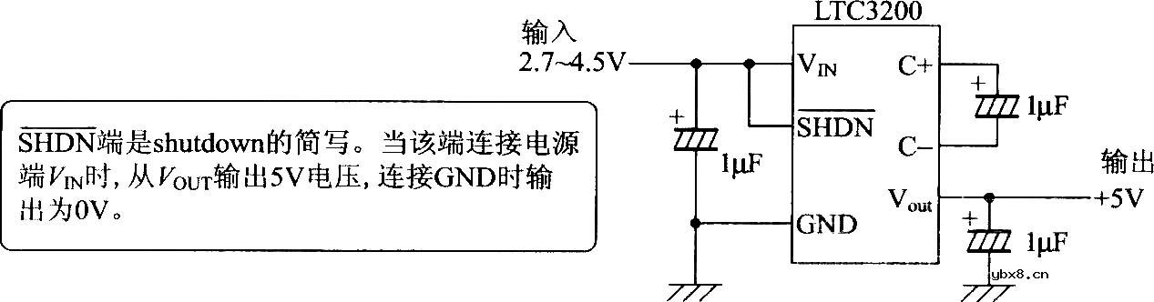 LTC3200的升压电路