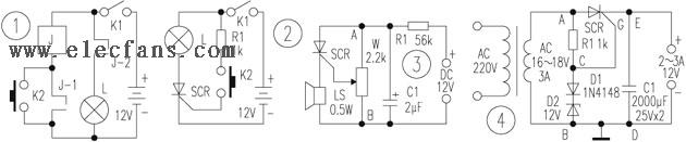单向可控硅应用电路