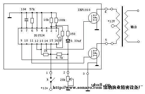 电鱼机制作线路图