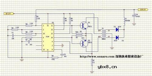 电鱼机制作线路图