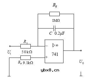 反相积分运算电路