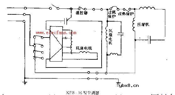 KFB-16型空调机电路图