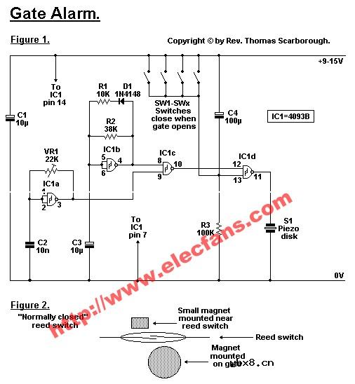 门铃电路设计 Gate alarm circuit 门铃电路设计 Gate alarm circuit