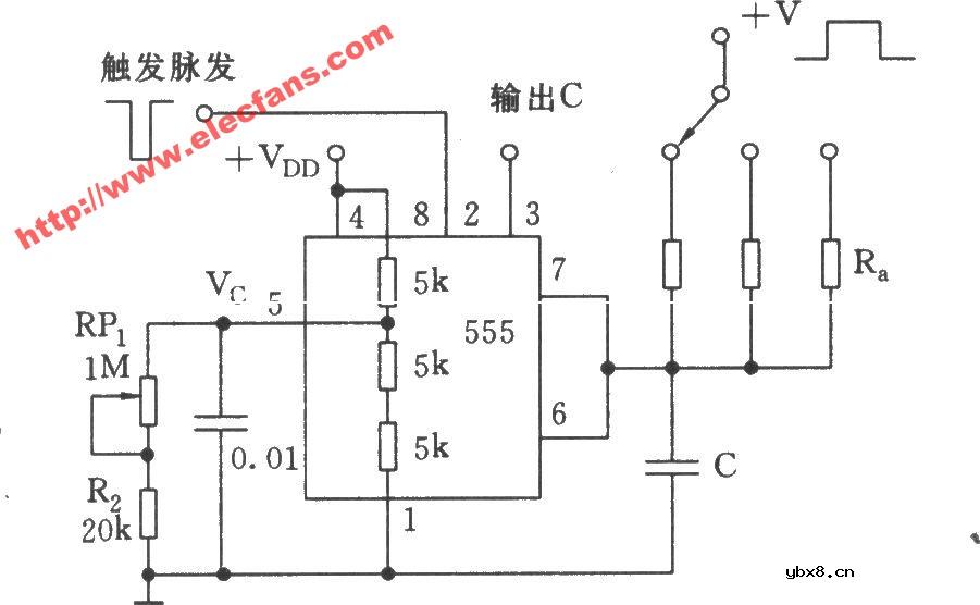 精确定时电路(用于校正电容器容差)