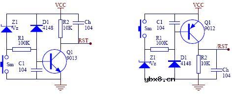 带电压监控功能的复位电路