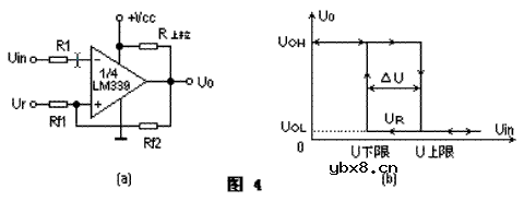 四电压比较器LM339的典型应用 四电压比较器LM339的典型应用