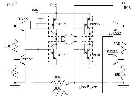 直流马达控制电路图 直流马达控制电路图
