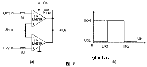 四电压比较器LM339的典型应用