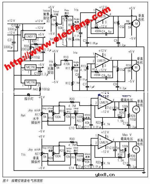 直流电机正反转控制电路