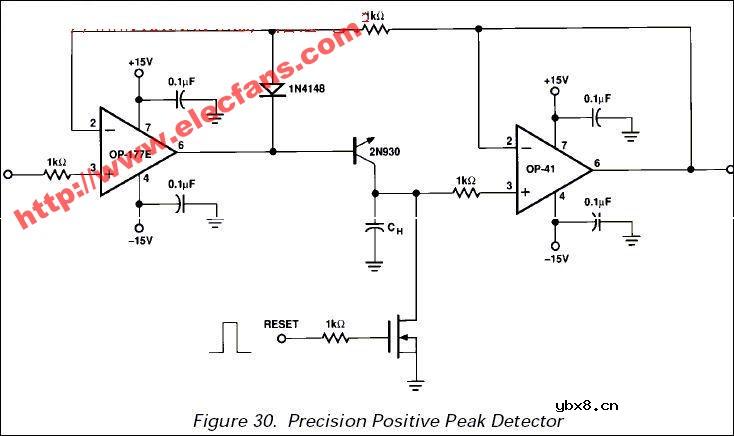 电压脉冲峰值保持电路
