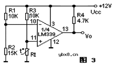 四电压比较器LM339的典型应用
