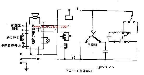 KQS-1型除湿机电路图