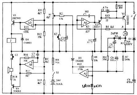 电动自行车调速控制电路