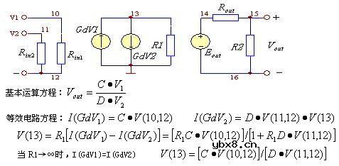 SPICE的器件模型大全