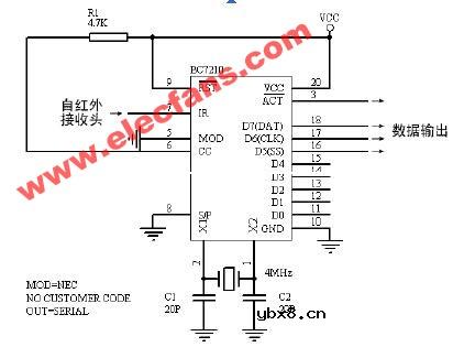 BC7210应用电路(NEC模式)