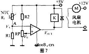 电压比较器电路图,电压比较器的应用