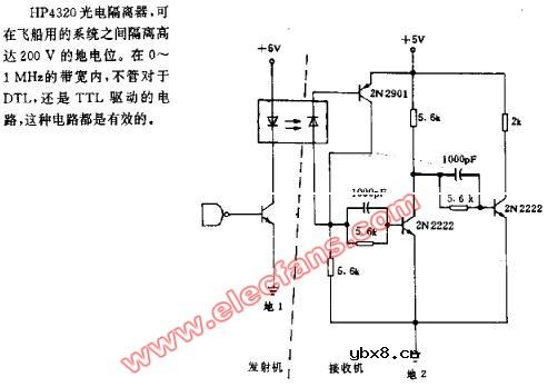 地电位隔离电路图