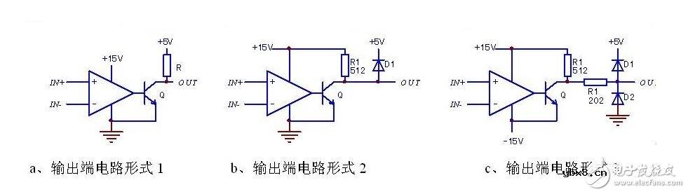 电压比较器的电路构成，电压比较器的原理框图及引脚功能