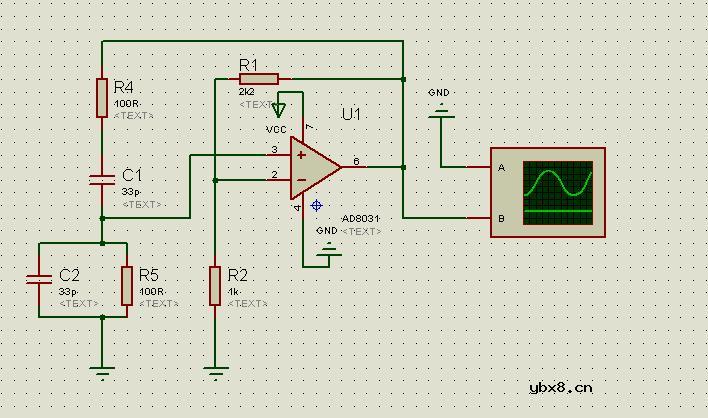 RC振荡选频电路