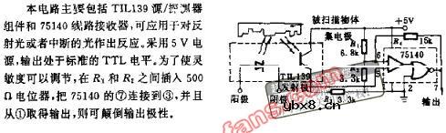 用作扫描器的光电隔离电路