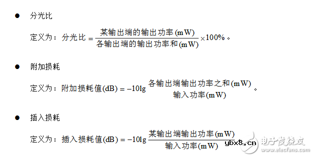 光纤耦合器型号及参数