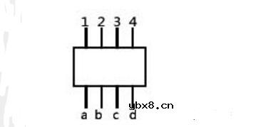 排阻引脚图及内部结构介绍