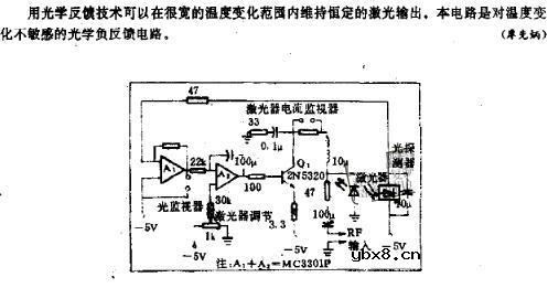400HZ发光二极管与运算放大器联用的正弦波电路 400HZ发光二极管与运算放大器联用的正弦波电路