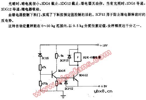 ZD-30C和ZD-30D型自动定量秤的光敏电路