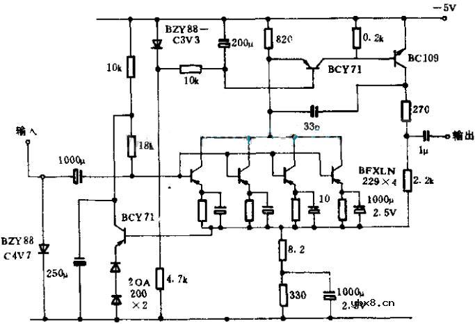 不致冷的检波放大电路图及原理