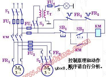 C620-1型普通车床控制线路