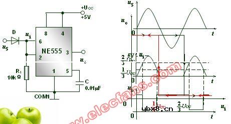 施密特触发器原理图