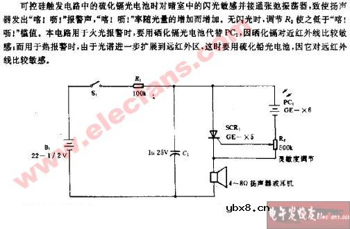 光敏喀呖声电路