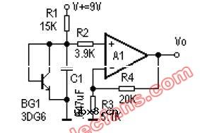 由LM324组成的测温电路