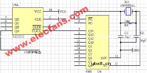 时序脉冲产生和分频电路