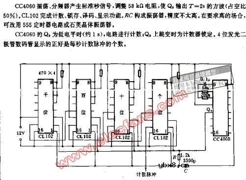 数字测速电路图
