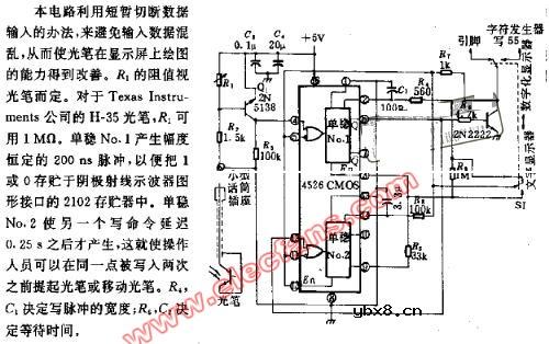 绘图光笔电路图